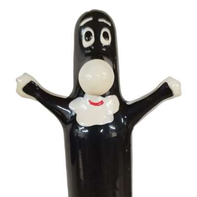 CONDOMERIE - HANDPAINTED NOVELTY CONDOMS HAPPY PUPPET XL