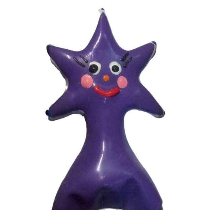 CONDOMERIE - HANDPAINTED NOVELTY CONDOMS HAPPY STAR XL CONDOMERIE - HANDPAINTED NOVELTY CONDOMS HAPPY STAR XL