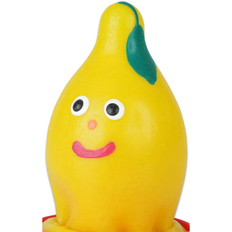 CONDOMERIE - HANDPAINTED NOVELTY CONDOMS LEMON CONDOMERIE - HANDPAINTED NOVELTY CONDOMS LEMON