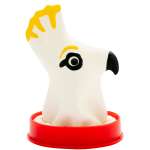 CONDOMERIE - HANDPAINTED NOVELTY CONDOMS PARROT WHITE