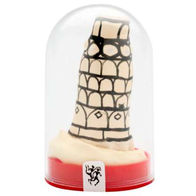CONDOMERIE - HANDPAINTED NOVELTY CONDOMS PISA TOWER