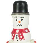 CONDOMERIE - HANDPAINTED NOVELTY CONDOMS SNOWMAN