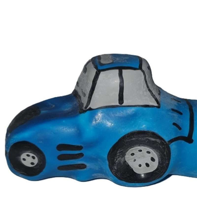 CONDOMERIE - HANDPAINTED NOVELTY CONDOMS TRACTOR BLUE XL CONDOMERIE - HANDPAINTED NOVELTY CONDOMS TRACTOR BLUE XL