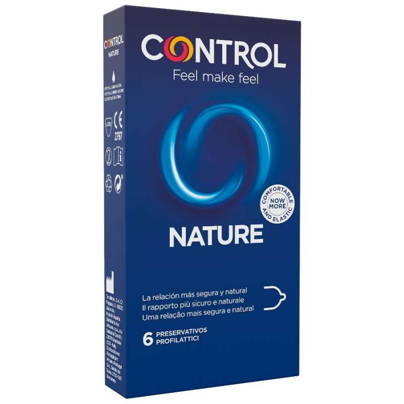 CONTROL - ADAPTA NATURE CONDOMS 6 UNITS CONTROL - ADAPTA NATURE CONDOMS 6 UNITS