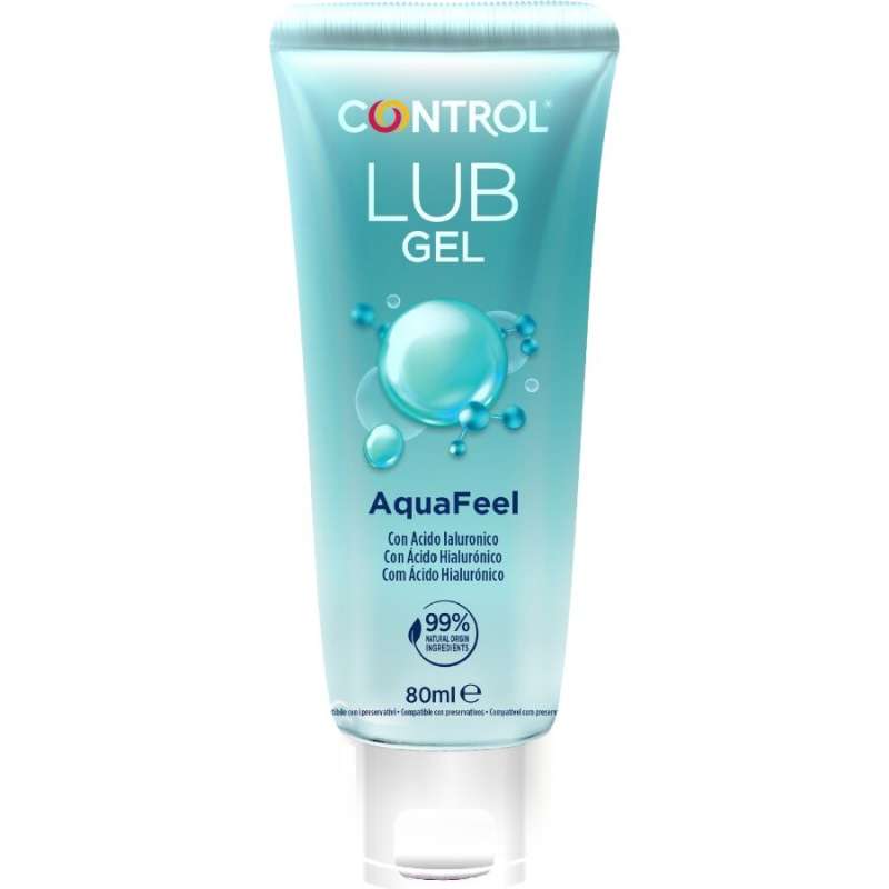 CONTROL - AQUAFEEL LUBRICANT WITH HYALURONIC ACID 80 ML CONTROL - AQUAFEEL LUBRICANT WITH HYALURONIC ACID 80 ML