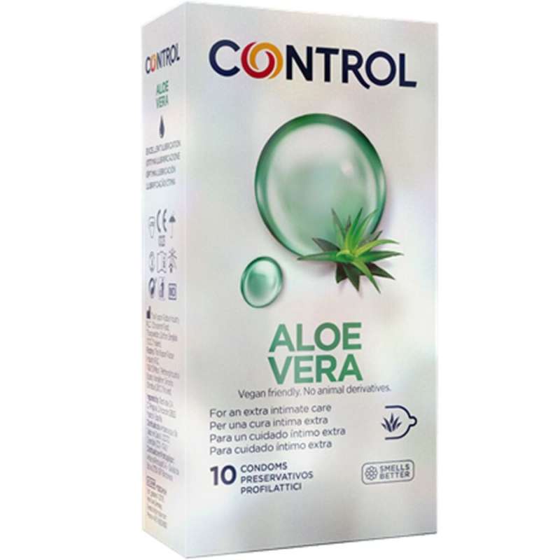 CONTROL - CONDOMS WITH ALOE VERA 10 UNITS CONTROL - CONDOMS WITH ALOE VERA 10 UNITS