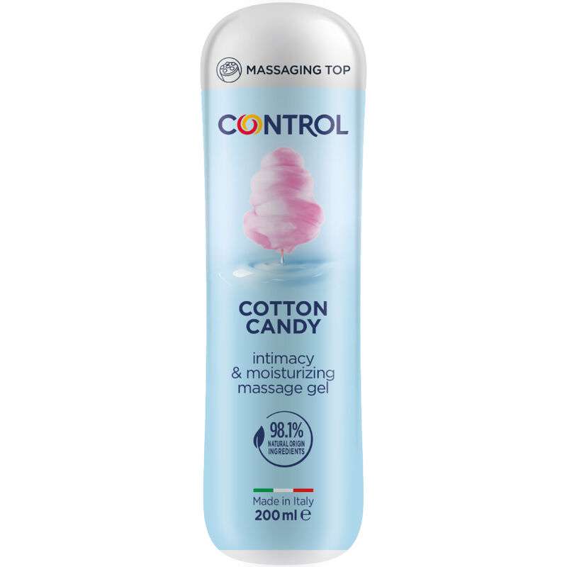 CONTROL - COTTON CANDY MASSAGE GEL 3 IN 1 200 ML CONTROL - COTTON CANDY MASSAGE GEL 3 IN 1 200 ML