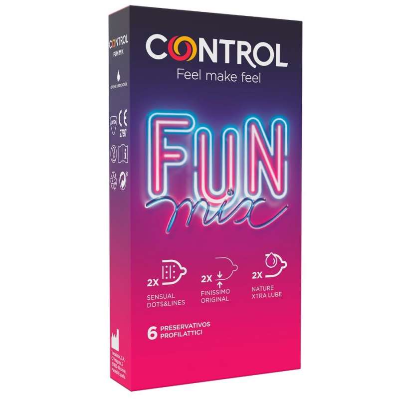 CONTROL - FEEL FUN MIX 6 UDS CONTROL - FEEL FUN MIX 6 UDS