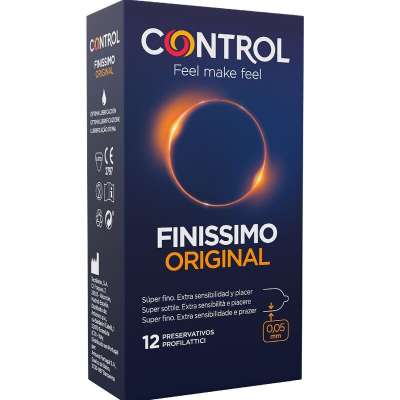 CONTROL - FINISSIMO CONDOMS 12 UNITS CONTROL - FINISSIMO CONDOMS 12 UNITS