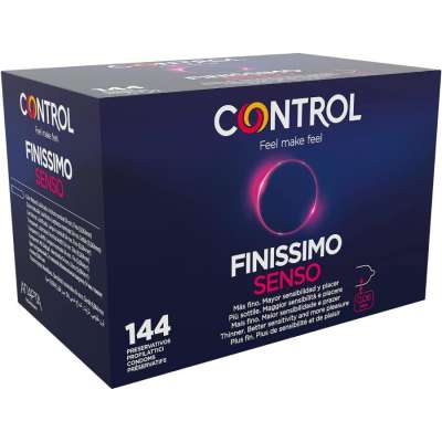 CONTROL - FINISSIMO SENSO CONDOMS 144 UNITS