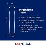 CONTROL - FINISSIMO SENSO CONDOMS 144 UNITS