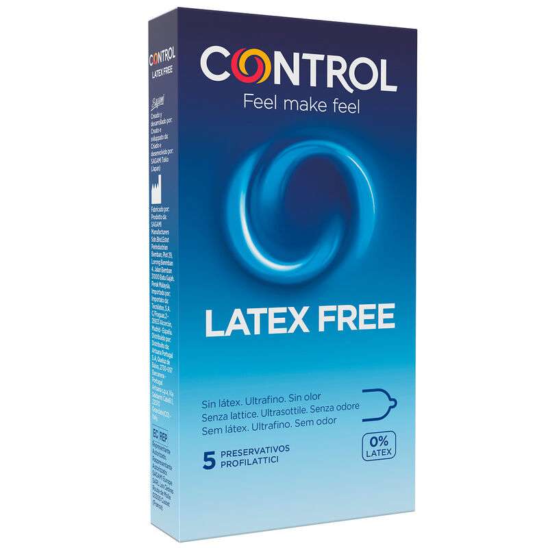 CONTROL - FREE SIN LATEX CONDOMS 5 UNITS CONTROL - FREE SIN LATEX CONDOMS 5 UNITS