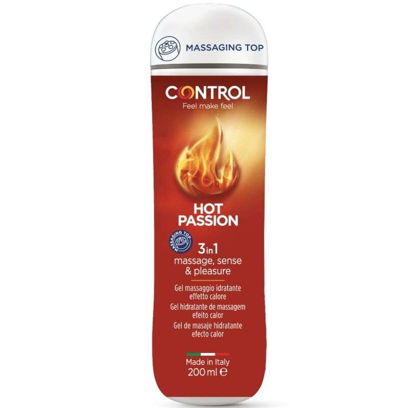 CONTROL - HOT PASSION 3 IN 1 GEL 200 ML CONTROL - HOT PASSION 3 IN 1 GEL 200 ML