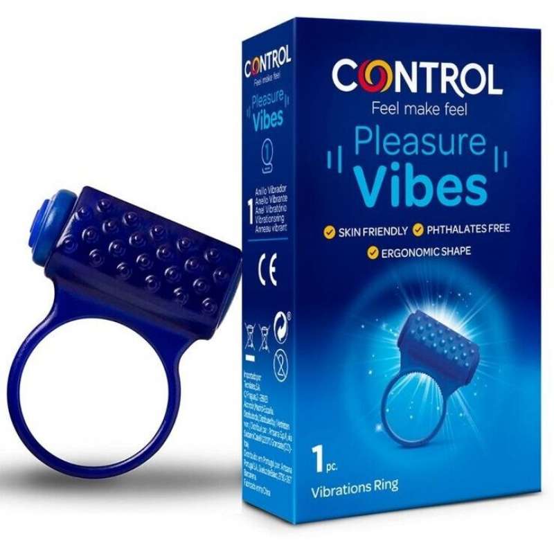CONTROL - PLEASURE VIBES VIBRATING RING CONTROL - PLEASURE VIBES VIBRATING RING