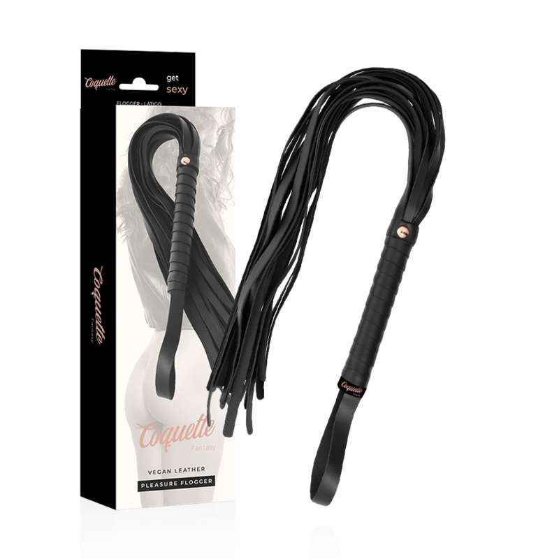 COQUETTE CHIC DESIRE - FANTASY VEGAN LEATHER FLOGGER COQUETTE CHIC DESIRE - FANTASY VEGAN LEATHER FLOGGER