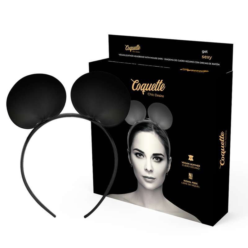 COQUETTE CHIC DESIRE - HEADBAND WITH MOUSE EARS COQUETTE CHIC DESIRE - HEADBAND WITH MOUSE EARS