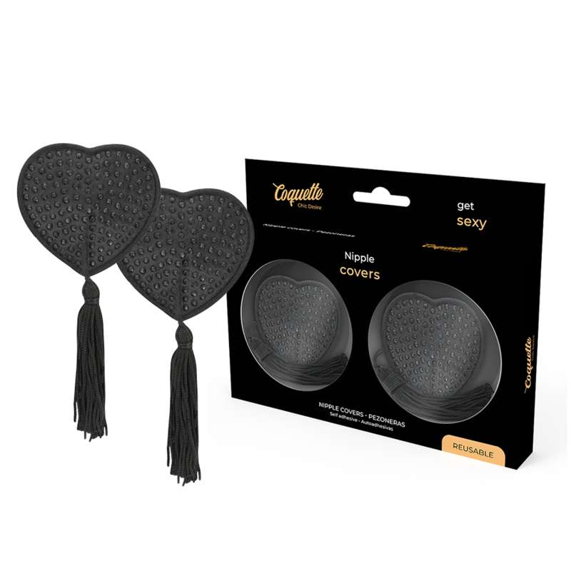 COQUETTE CHIC DESIRE - NIPPLE COVERS BLACK COQUETTE CHIC DESIRE - NIPPLE COVERS BLACK