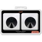 COQUETTE CHIC DESIRE - NIPPLE COVERS BLACK CIRCLES