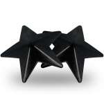 COQUETTE CHIC DESIRE - NIPPLE COVERS BLACK STARS