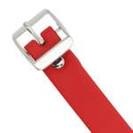 COQUETTE CHIC DESIRE - RED VEGAN LEATHER NECKLACE WOMAN FETISH ACCESSORY