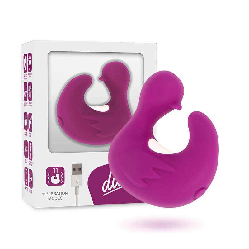 COVERME - DUCKYMANIA RECHARGEABLE SILICONE STIMULATING DUCK THIMBLE