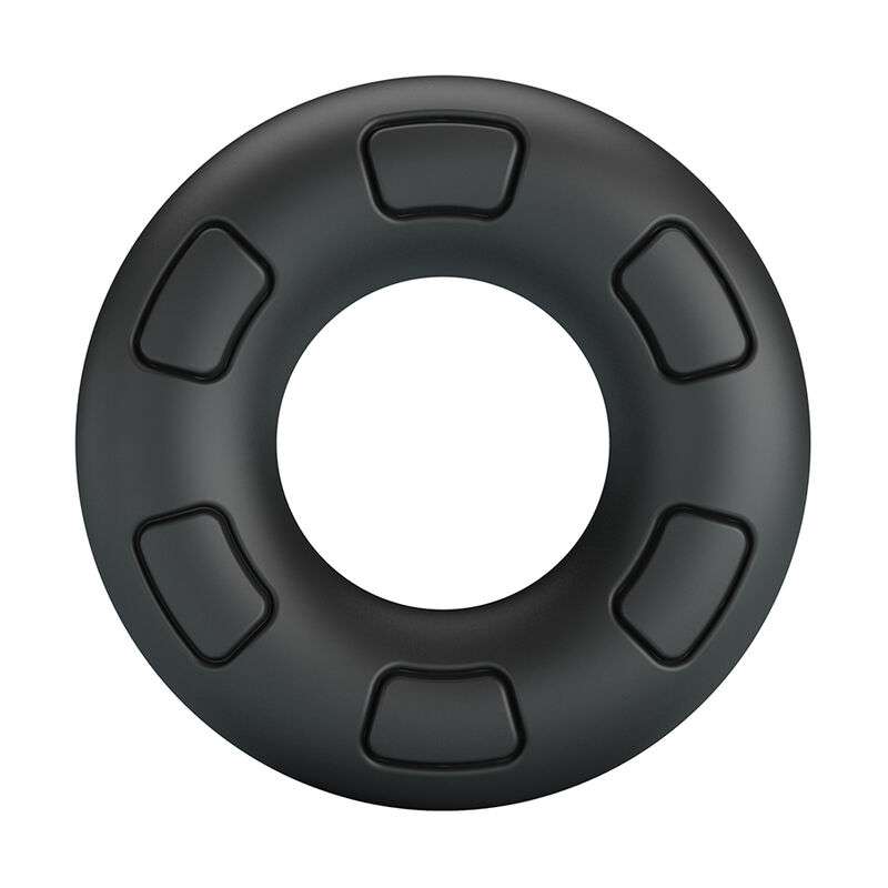 CRAZY BULL - BERTRAM SUPER SOFT SILICONE COCK RING BLACK