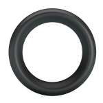 CRAZY BULL - ELIO SILICONE COCK RING BLACK