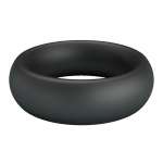 CRAZY BULL - ELIO SILICONE COCK RING BLACK