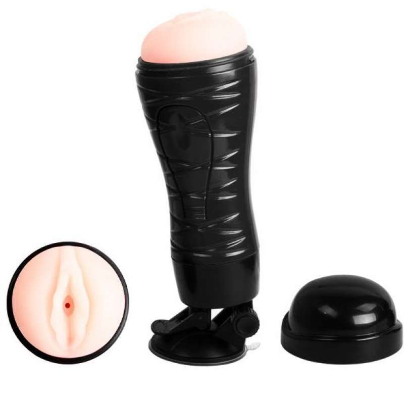 CRAZY BULL - FLORA VAGINA WITH MASTURBATOR BASE CRAZY BULL - FLORA VAGINA WITH MASTURBATOR BASE