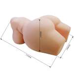 CRAZY BULL - GRACE REALISTIC FEMALE TORSO VAGINA AND ANAL 7.5 KG