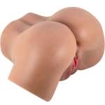 CRAZY BULL - HAILEY VIBRATOR BUTT WITH REALISTIC VAGINA AND ANUS CONTROL REMOTO