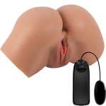 CRAZY BULL - HAILEY VIBRATOR BUTT WITH REALISTIC VAGINA AND ANUS CONTROL REMOTO