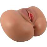 CRAZY BULL - LUNA VIBRATOR BUTT WITH REALISTIC VAGINA AND ANUS CONTROL REMOTO