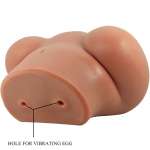 CRAZY BULL - LUNA VIBRATOR BUTT WITH REALISTIC VAGINA AND ANUS CONTROL REMOTO
