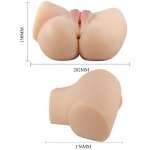 CRAZY BULL - REALISTIC VAGINA AND ANUS EMILIA VIBRATOR