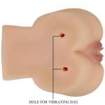 CRAZY BULL - REALISTIC VAGINA AND ANUS KYLIE VIBRATOR