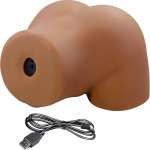 CRAZY BULL - SOPHIA REALISTIC FEMALE BUTT VIBRATOR AND SUCKER WITH SOUND 5.5 KG