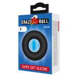 CRAZY BULL - URBAN SUPER SOFT SILICONE COCK RING BLACK