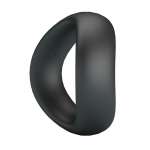CRAZY BULL - VALEN ERGONOMIC SILICONE COCK RING BLACK