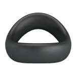 CRAZY BULL - VALEN ERGONOMIC SILICONE COCK RING BLACK