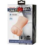 CRAZY BULL - vesi iho vagina-masturbaattori värisevä Bullets