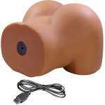 CRAZY BULL - WENDY REALISTIC FEMALE BUTT VIBRATOR AND SUCKER WITH SOUND 11 KG