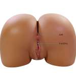 CRAZY BULL - WENDY REALISTIC FEMALE BUTT VIBRATOR AND SUCKER WITH SOUND 11 KG