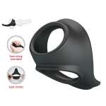 CRAZY BULL - ZADOK ERGONOMIC RING WITH PERINEAL STIMULATOR