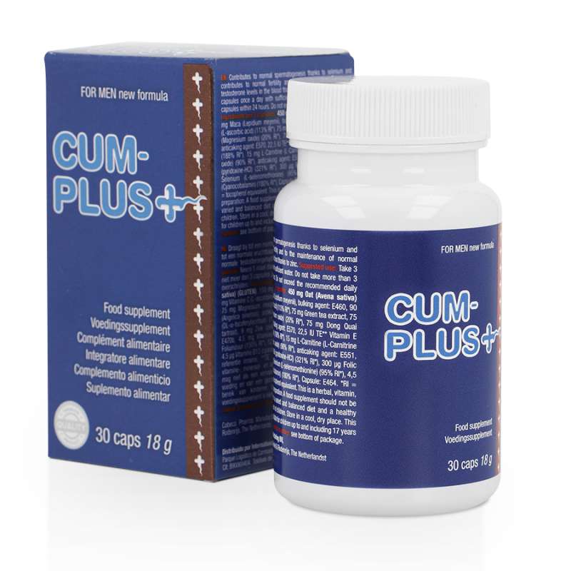 Cum Plus – Food supplement for sperm quality and male well-being Cum Plus – Food supplement for sperm quality and male well-being