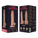 CYBER SILICOCK - STRAP-ON JUDE LIQUID SILICONE WITH 3 RINGS FREE 18 CM -O- 3.2 CM
