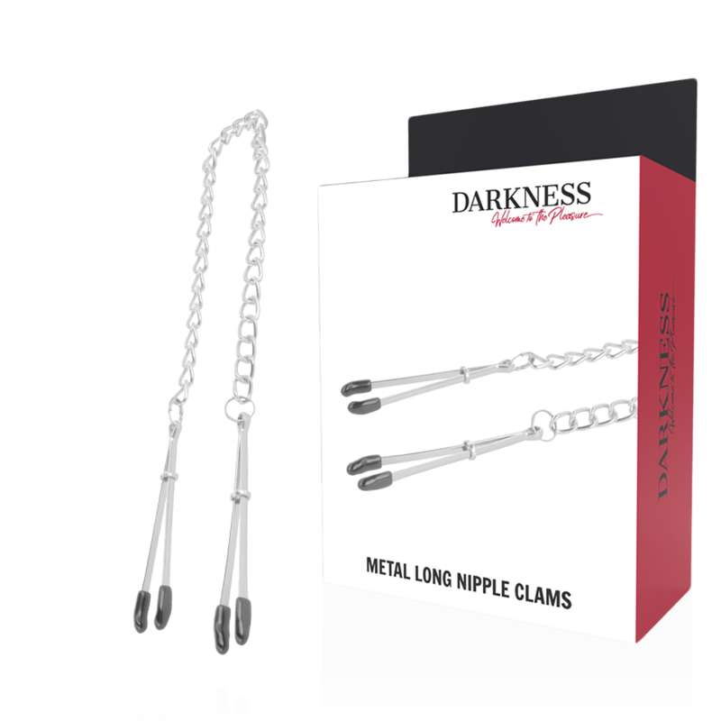 DARKNESS - ADJUSTABLE METAL NIPPLE Clamps DARKNESS - ADJUSTABLE METAL NIPPLE Clamps