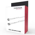 DARKNESS - ADJUSTABLE METAL NIPPLE Clamps