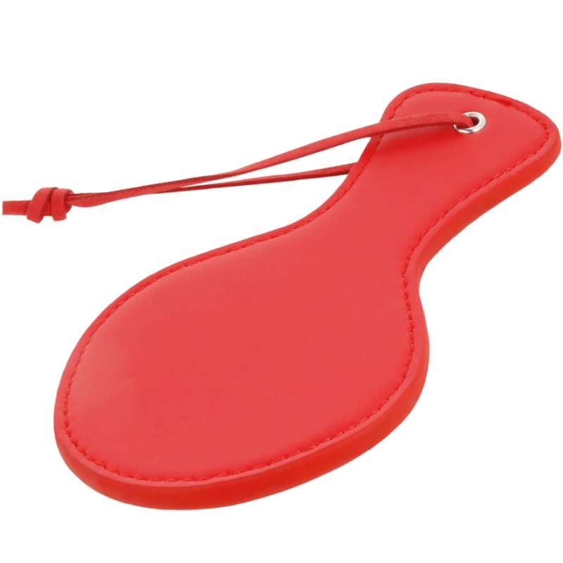 DARKNESS - RED ROUNDED FETISH PADDLE DARKNESS - RED ROUNDED FETISH PADDLE