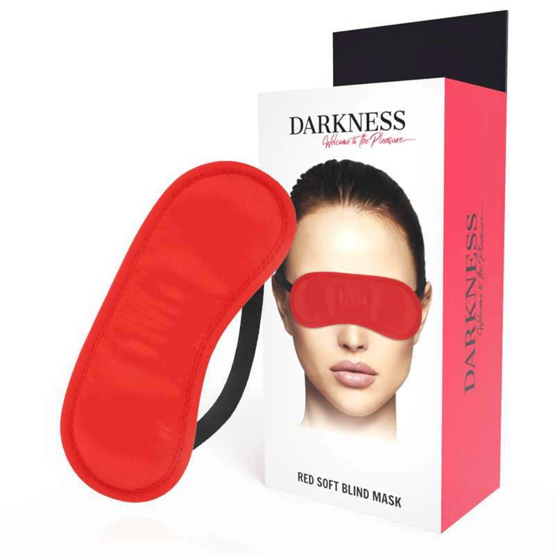 DARKNESS - STRAIGHT RED MASK DARKNESS - STRAIGHT RED MASK